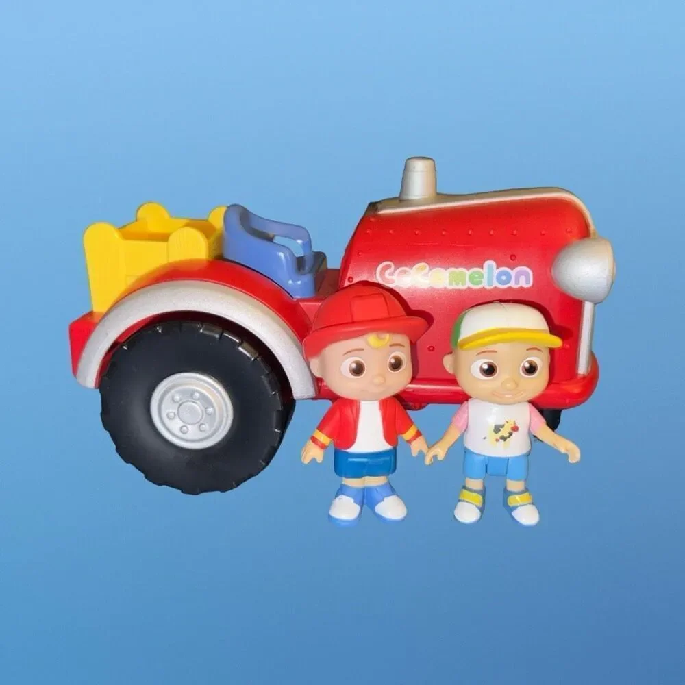 CoComelon Official Musical Tractor w/Sound Songs & Exclusive Farm JJ Figure